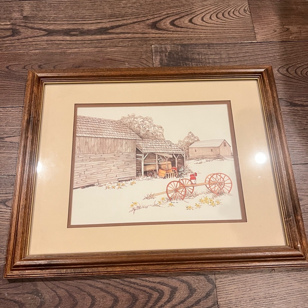 Farmed Theme Printed Art